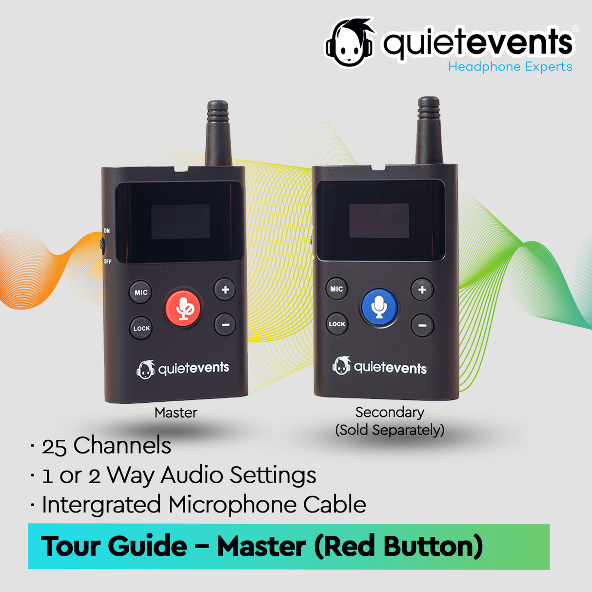 2 Way Tour Guide – Master (25CH)