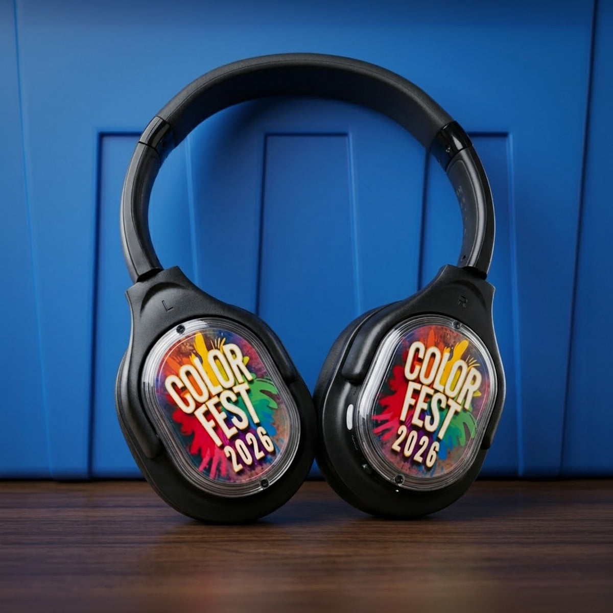 Quiet Events Headphone Branding