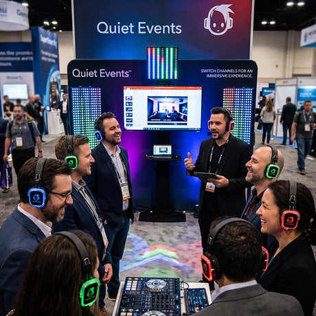 Silent Audio for Trade Shows: Why Exhibitors Are Switching to Wireless Headphones