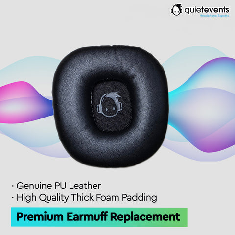 Earmuff Replacement (1pc) - High Quality PU Leather for P Series Headphones