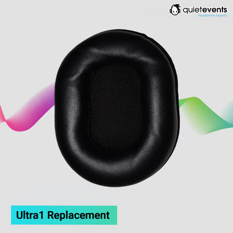 Earmuff Replacement (1pc) - High Quality PU Leather for P Series Headphones