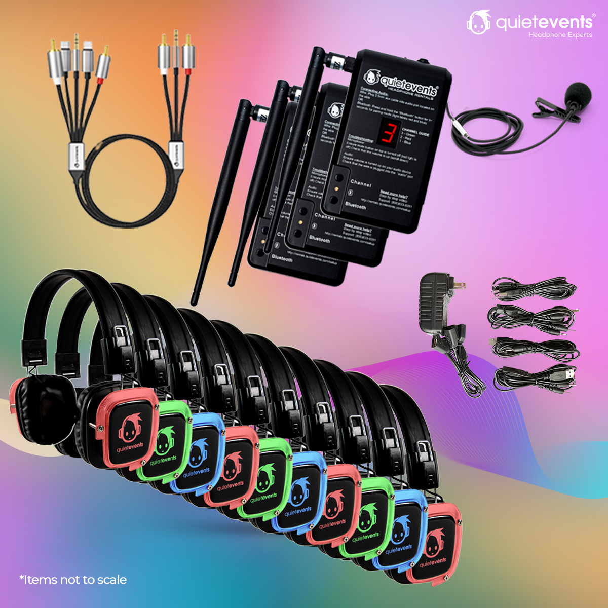 Pulse Party 10 Silent Disco Bundle – New