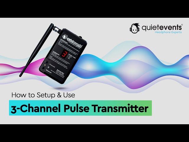 Pulse Mobile Transmitter (3CH) - Silent Disco