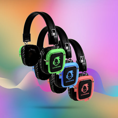 Pulse Party silent disco headphone bundle