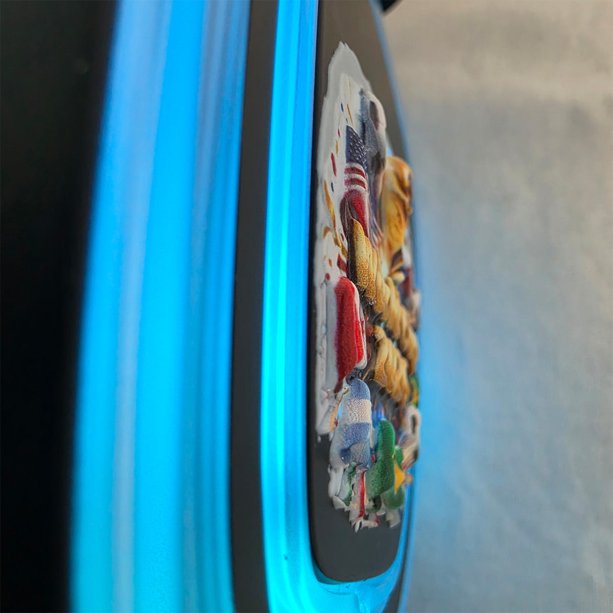 Quiet Events® UV painted branding