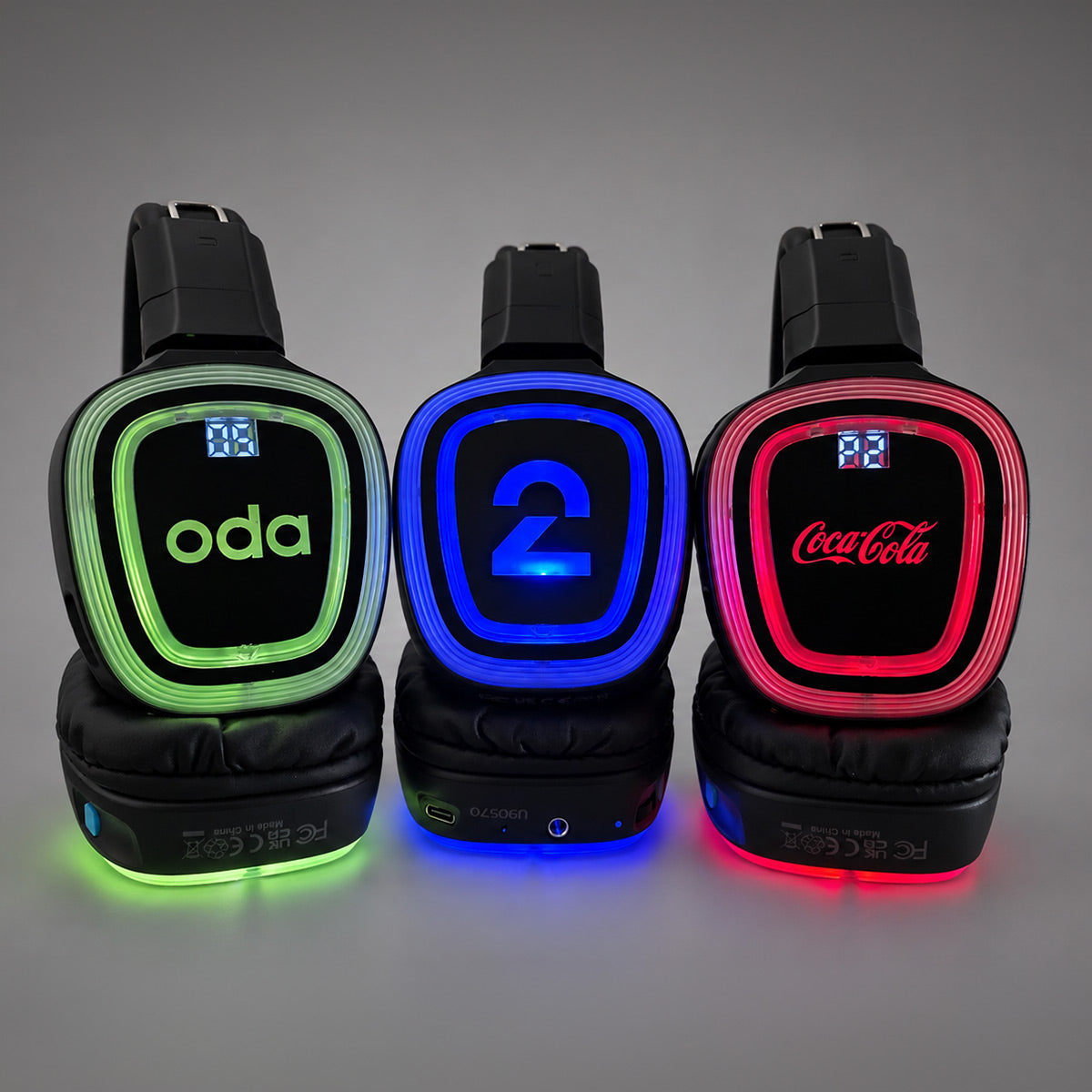Quiet Events Headphone Branding