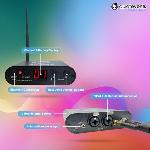 Ultra 900 Pro Transmitter (13CH) - Silent Disco