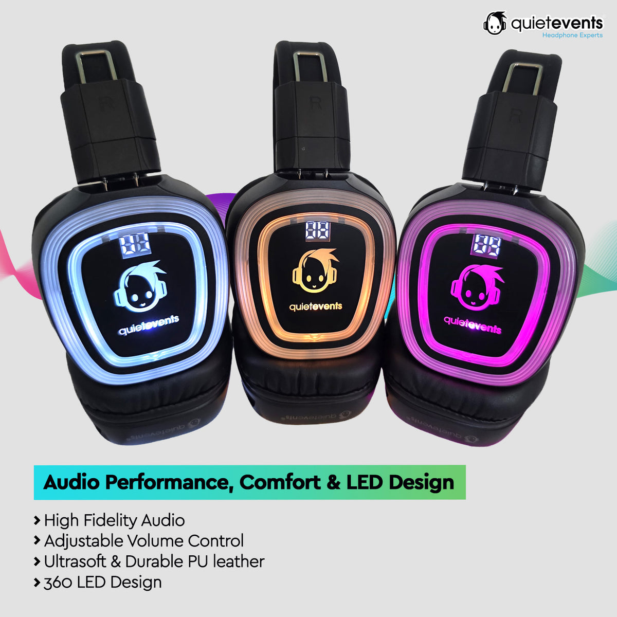 Ultra2 Professional Edition (“Switch”) - Silent Disco Headphone